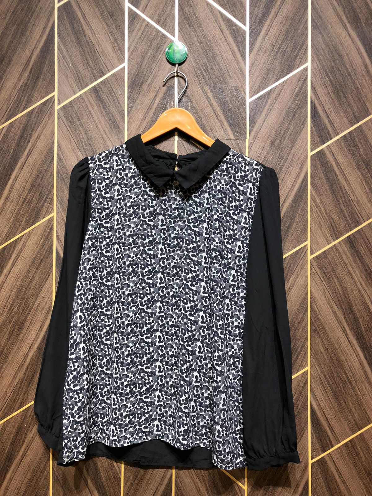 Western Top Chiffon – Medium Size (Chest: 21 , Length: 25)