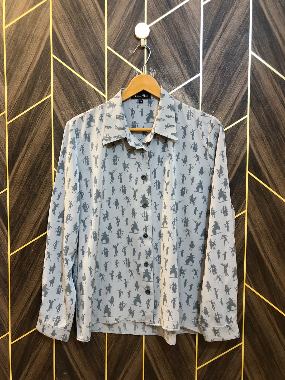 Western Top Silk – Large Size (Chest: 21 , Length: 25 )