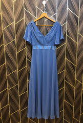 Western Long Maxi Chiffon Small | Size | Chest 18 | Length 54