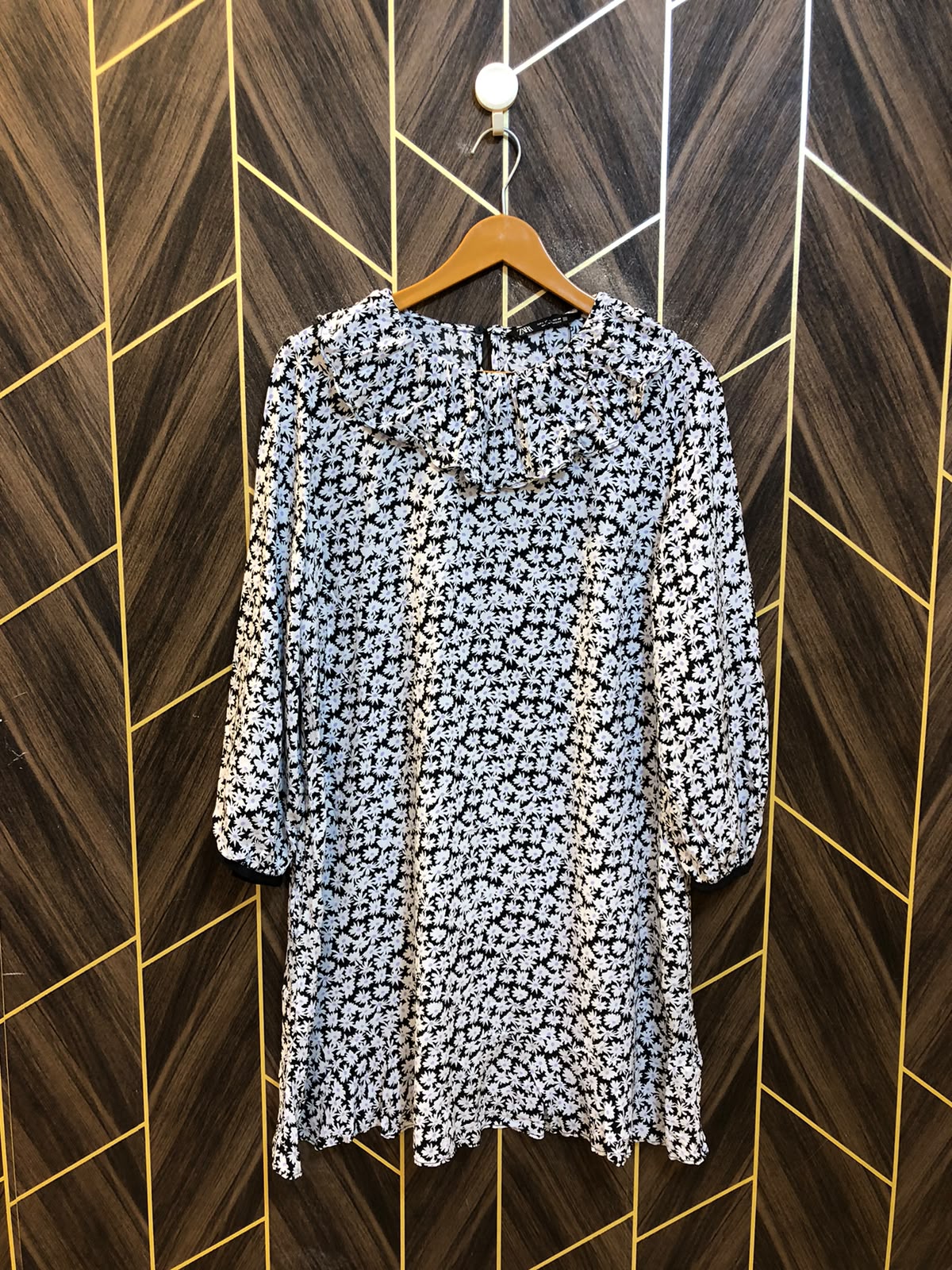 Women Long Shirt Linen Large | Chest 21 | Length 35