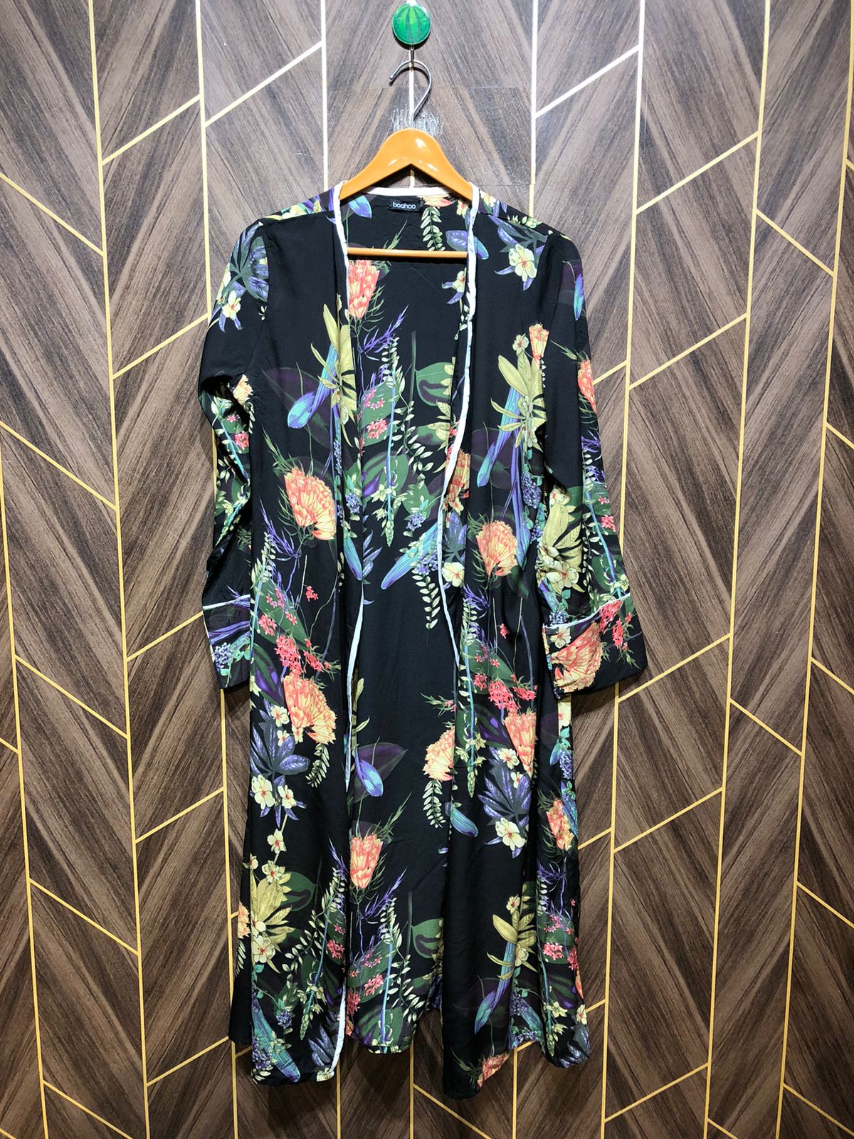 Women Long Shirt Silk X Large | Size | Chest 21 | Length 45