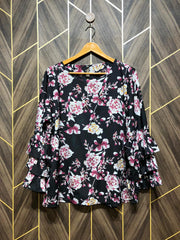Western Top Chiffon – X1-Large Size (Chest: 22  , Length: 27  )