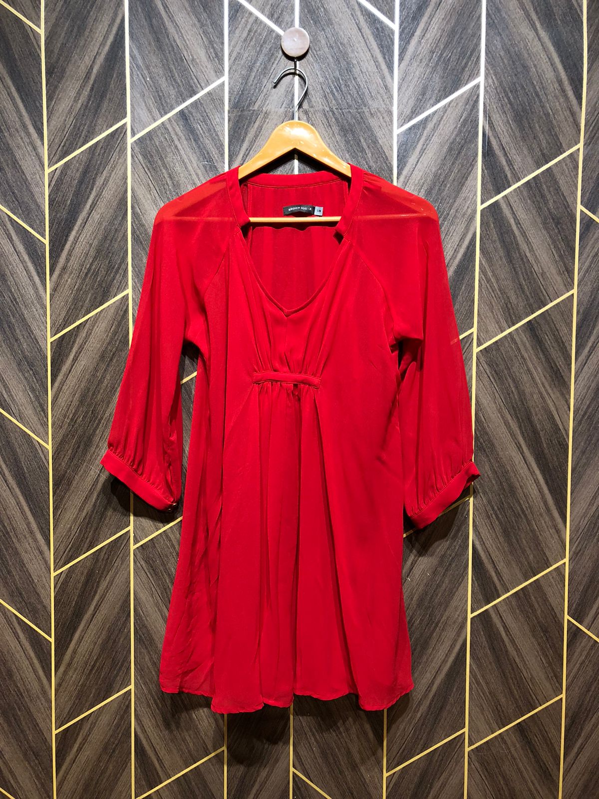 Western Top Chiffon – Medium Size (Chest: 19, Length: 31)