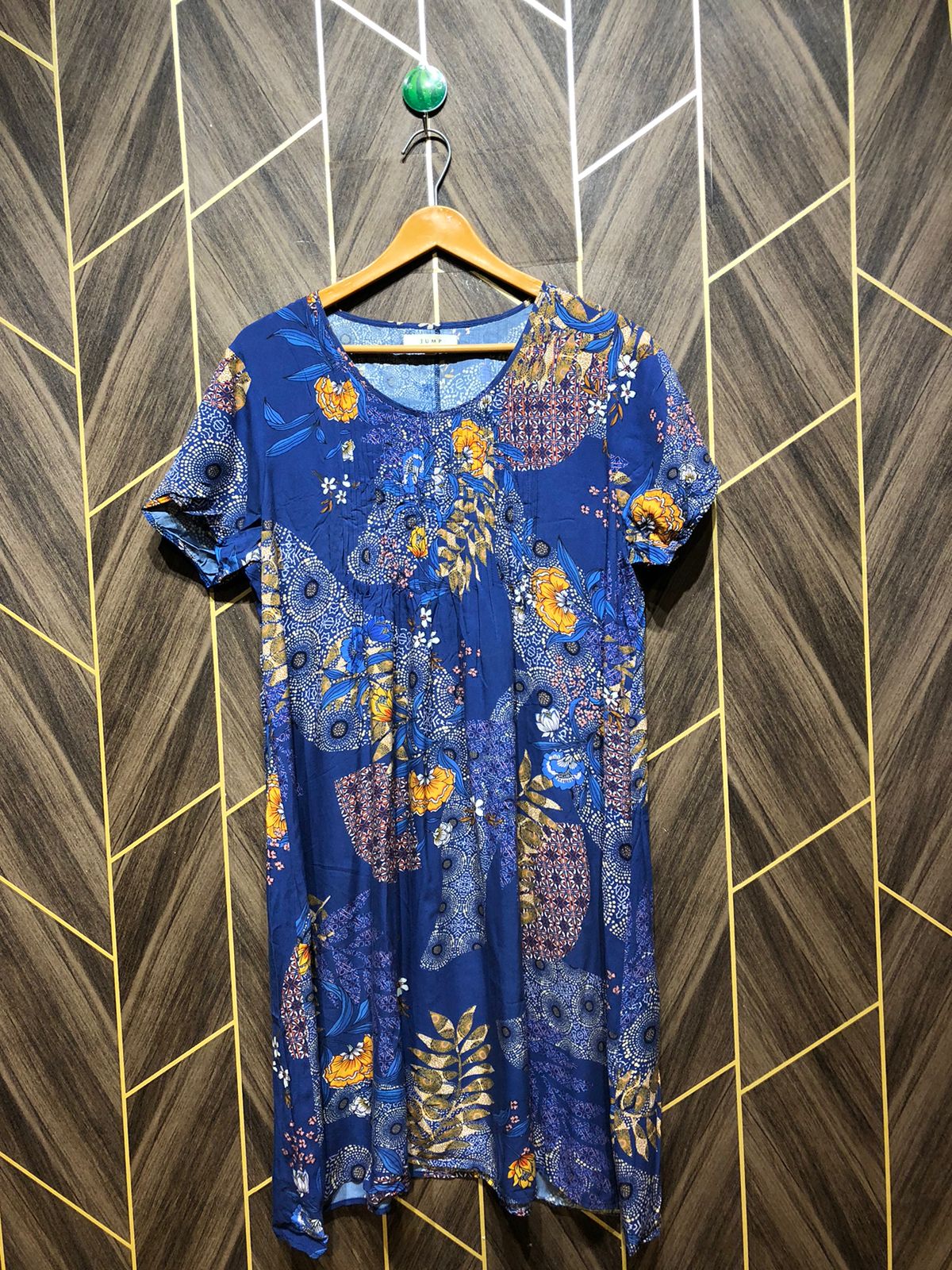 Women Long Shirt Linen X Large | Chest 21 | Length 36