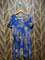 Women Long Shirt Linen X Large | Chest 21 | Length 36