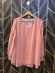 Western Top Chiffon – X-Large Size (Chest: 22, Length: 29  )