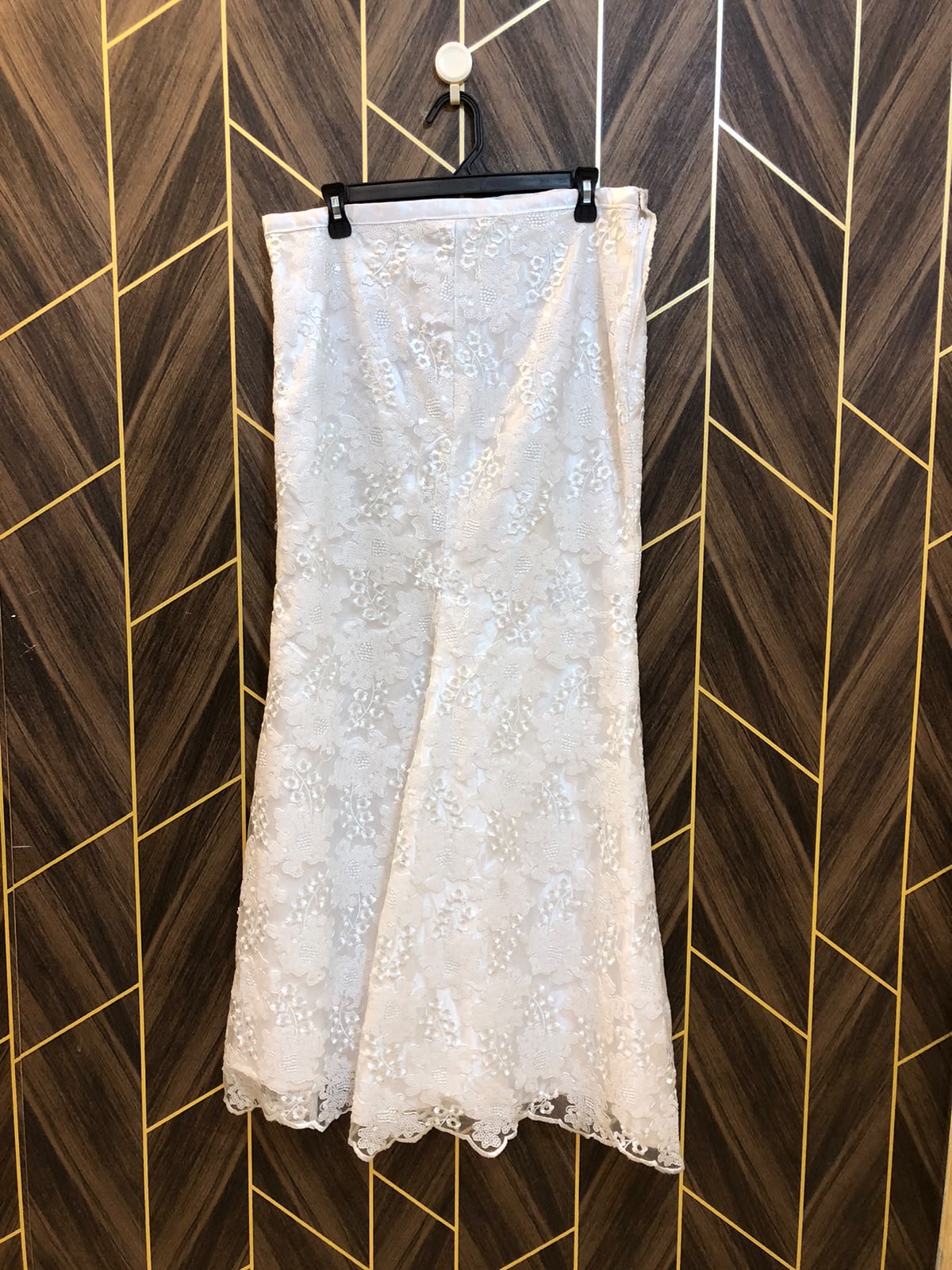Women Skirts Silk Large | Size Waist 34 | Length 43