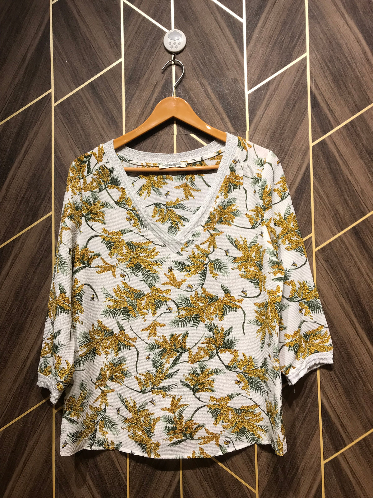 Western Top Medium Chest 19 length 26 Chiffon