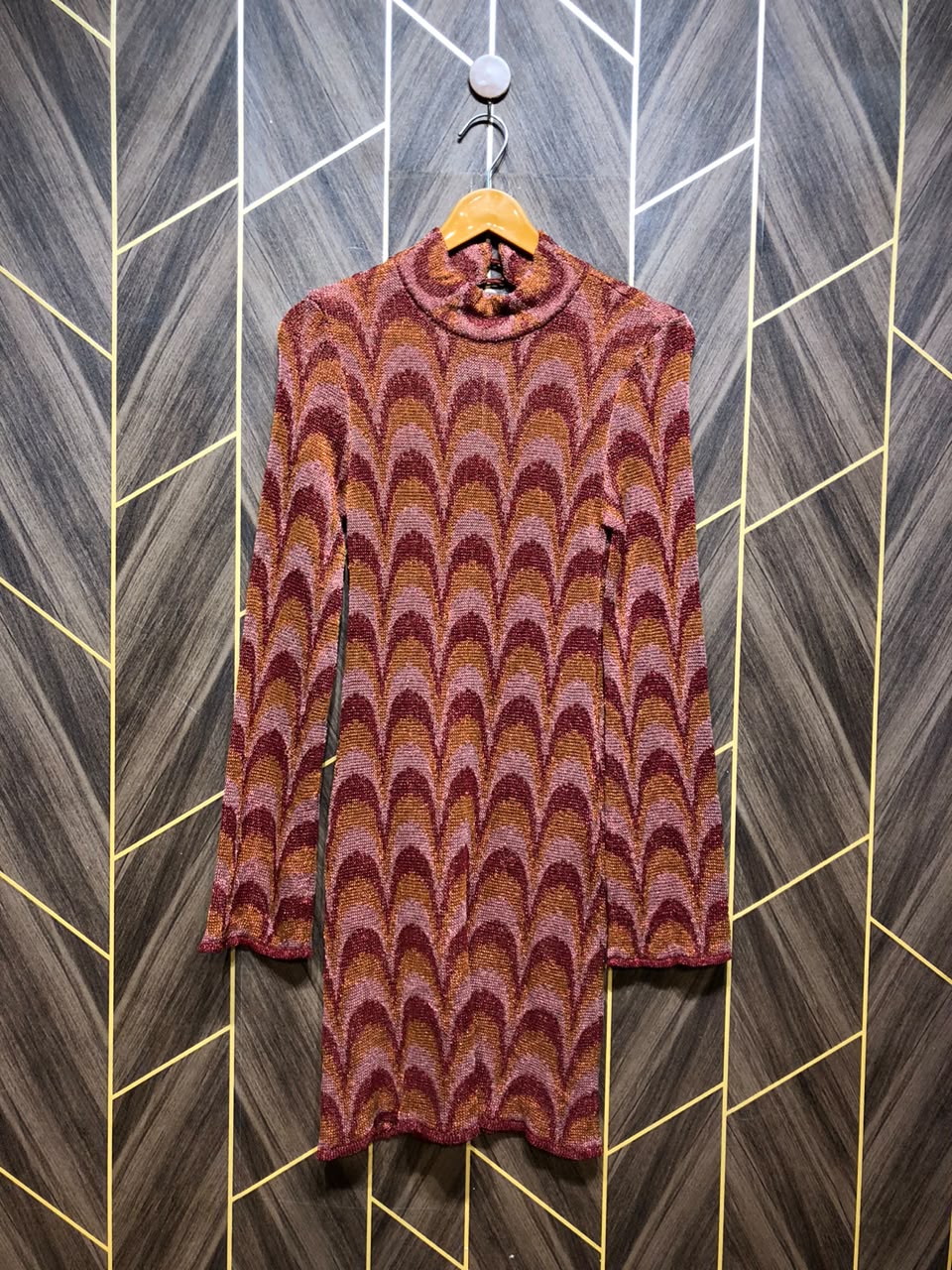 Mini Party Dress Jersey X Small Size Chest 15 Length 37