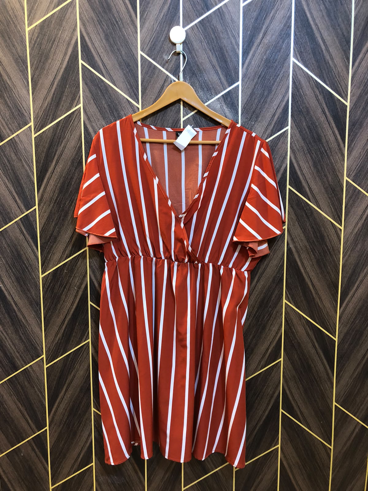 Women Long Shirt Linen 1XL | Chest 23 | Length 36