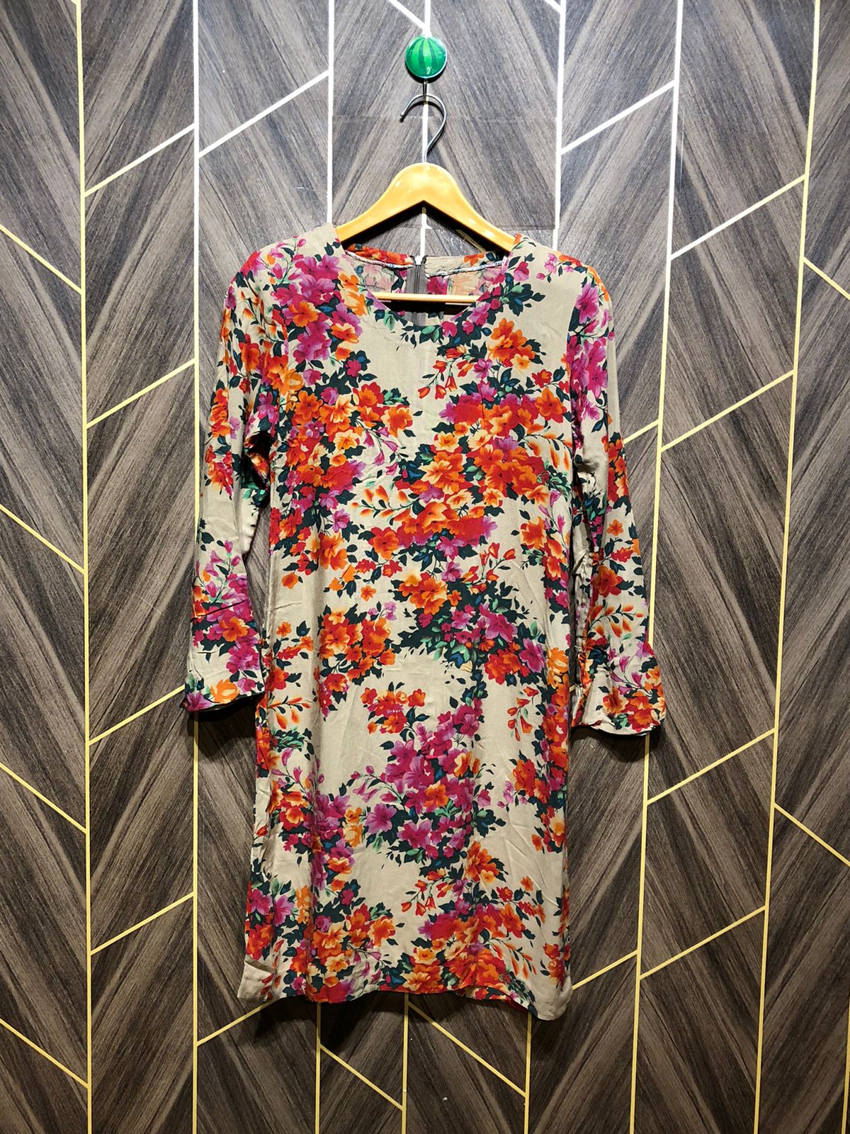 Women Long Shirt Linen 14 15 years  X Small | Chest 16| Length 35