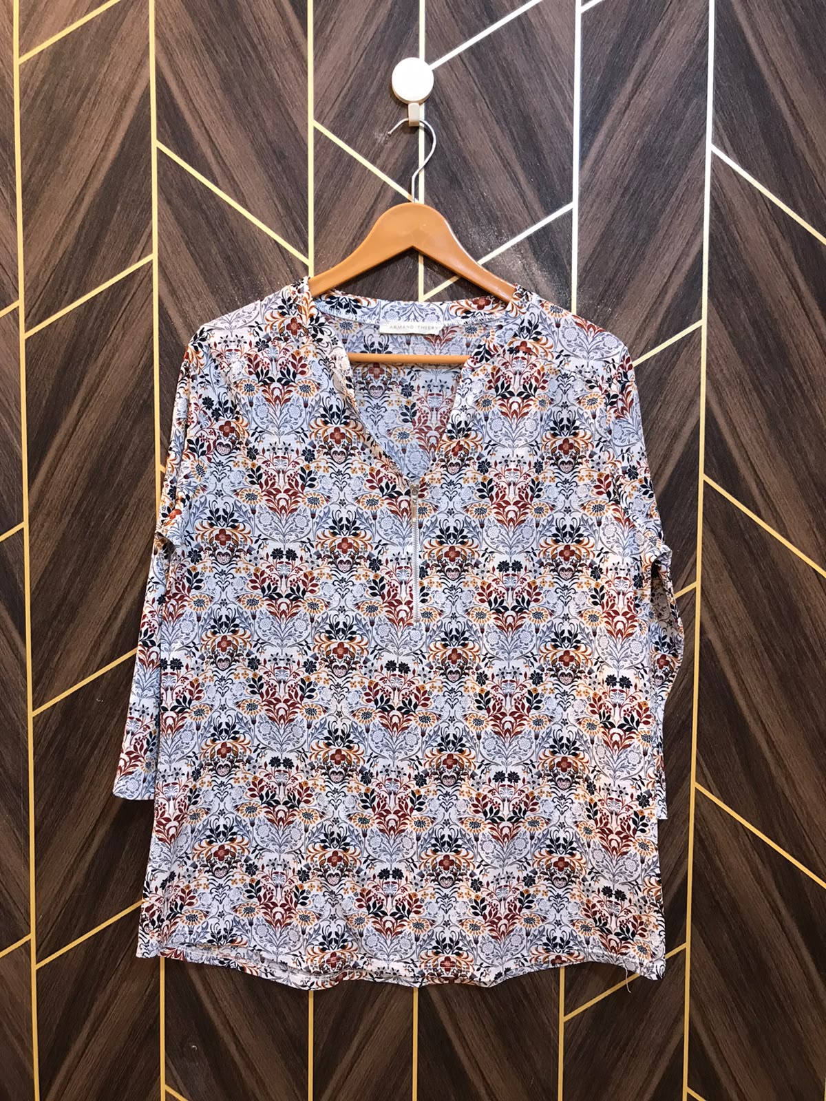 Western Top Jersey – Large Size (Chest: 21  , Length: 27 )