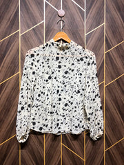 Western Top Chiffon (See Through) – Medium Size (Chest: 19, Length: 21 )