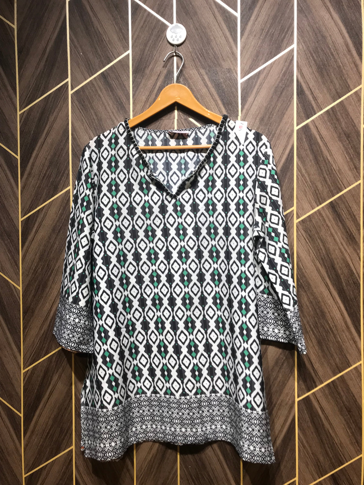 Western Top Large Chest 21 Length 31 Chiffon