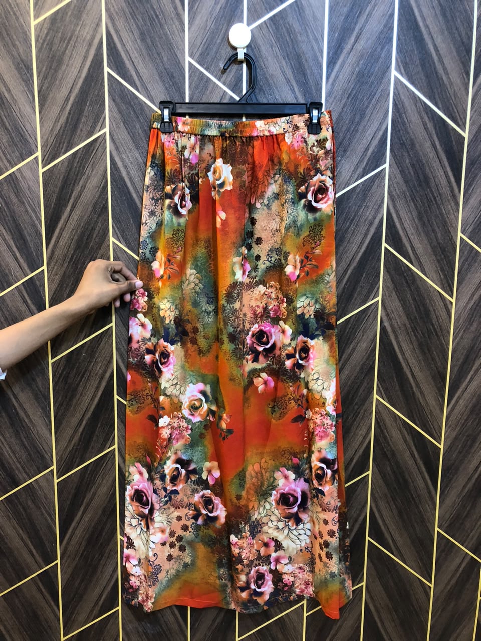 Women Silk Cord Set | Shirt Chest 18 | Shirt Length 38 | Skirt Waist 28 | Skirt Length 40