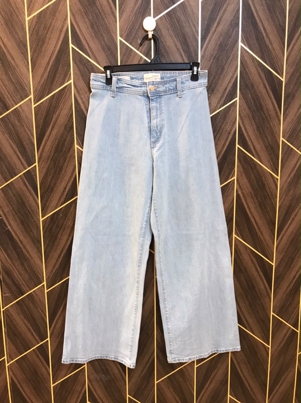 Women High Waist Wide Leg Jeans Medium | Waist 30 | Length 39