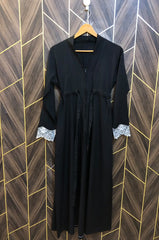 Western Long Maxi Chiffon Small | Size | Chest 18 | Length 50