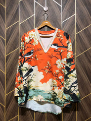 Western Top Silk – X-Large Size (Chest: 21, Length: 31)