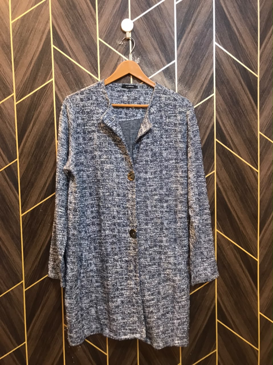 Women Wool Cardigan Sweater Medium | Size | Chest 19 | Length 34