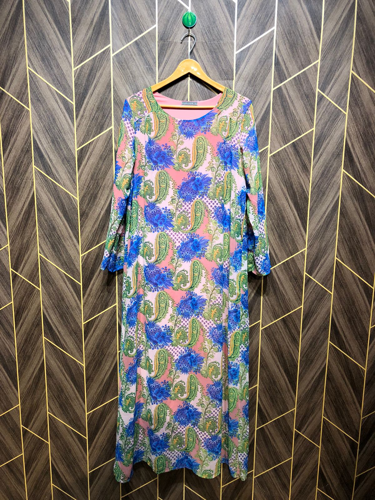 Western Long Maxi Chiffon X Large | Size | Chest 21 | Length 56