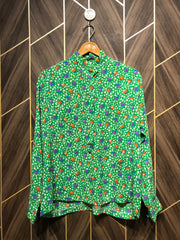 Western Top Medium Chest 19 Length 28 Chiffon