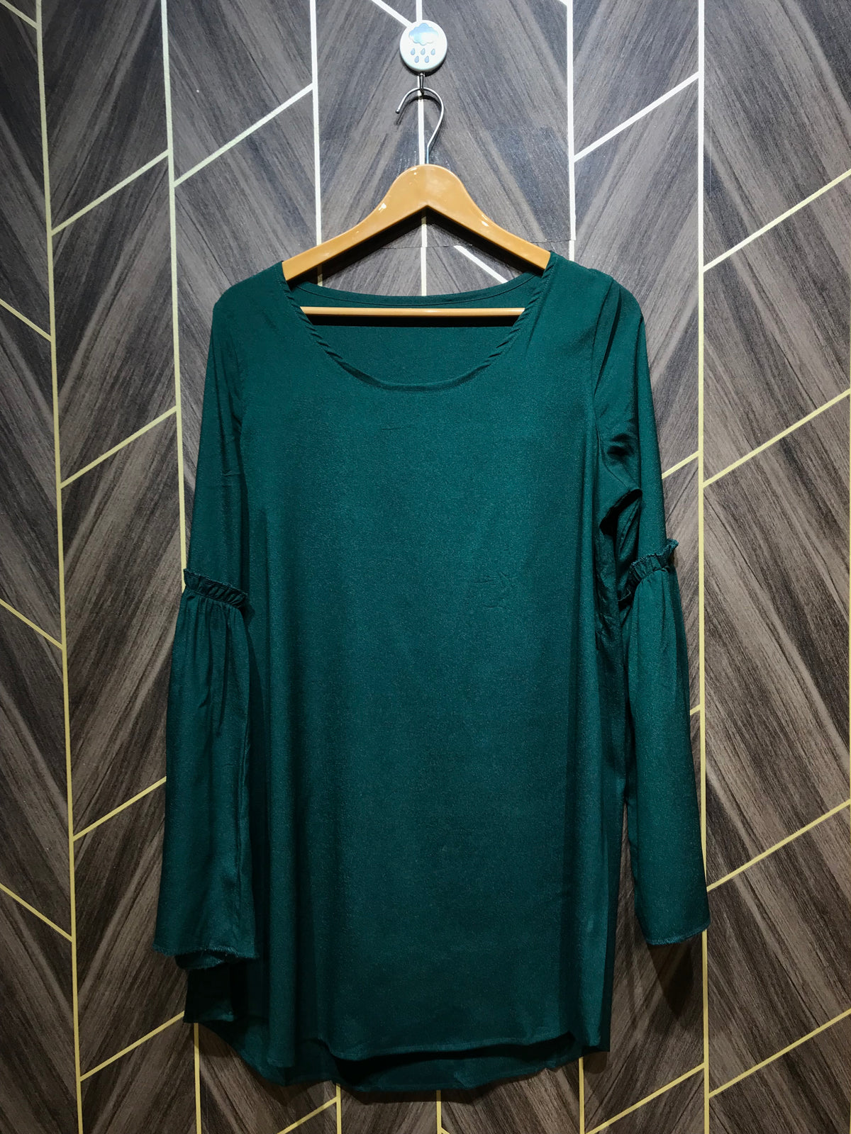 Western Top XSmall Chest 17 Length 36 Chiffon