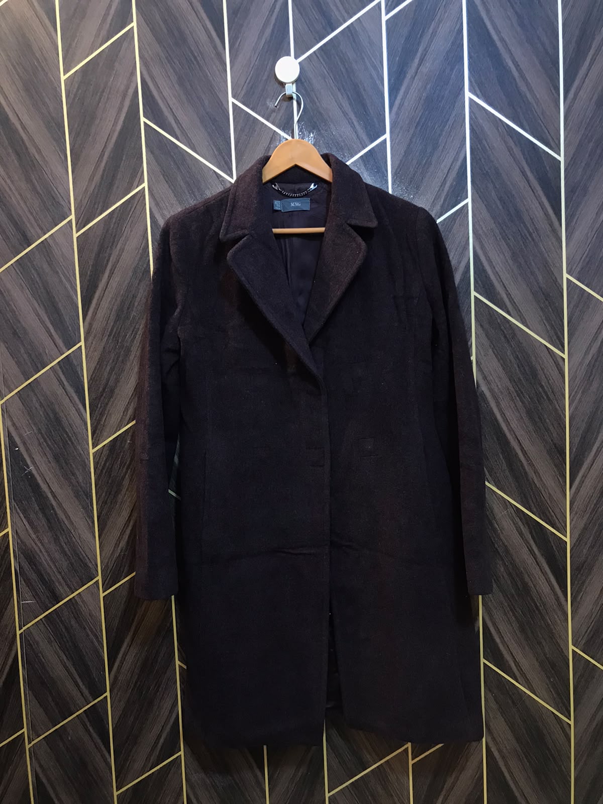 Women Wool Coat Medium | Size | Chest 19 | Length 34