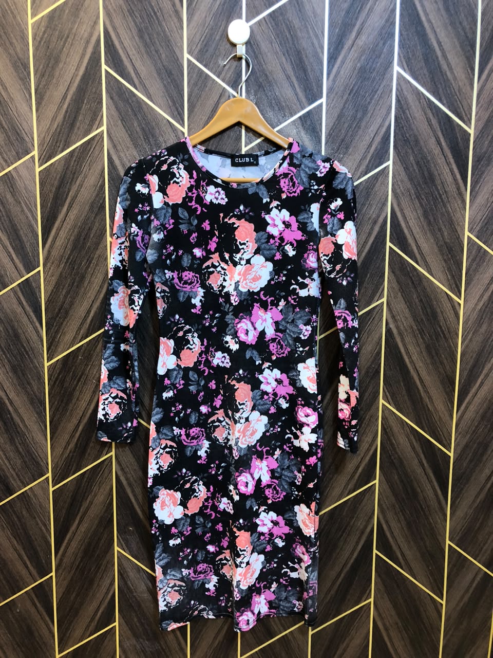 Mini Dress Jersey X Small Size Chest 17 Length 39