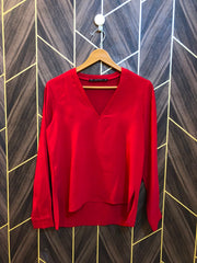 Western Top Chiffon – X-Small Size (Chest: 17, Length: 25 )