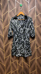 Women Long Shirt Cotton X Small | Chest 17 | Length 31