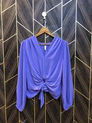 Western Top Chiffon – Large Size (Chest: 20, Length: 22 )