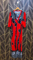 Western Long Maxi Net Jersey Small | Size | Chest 18 | Length 58