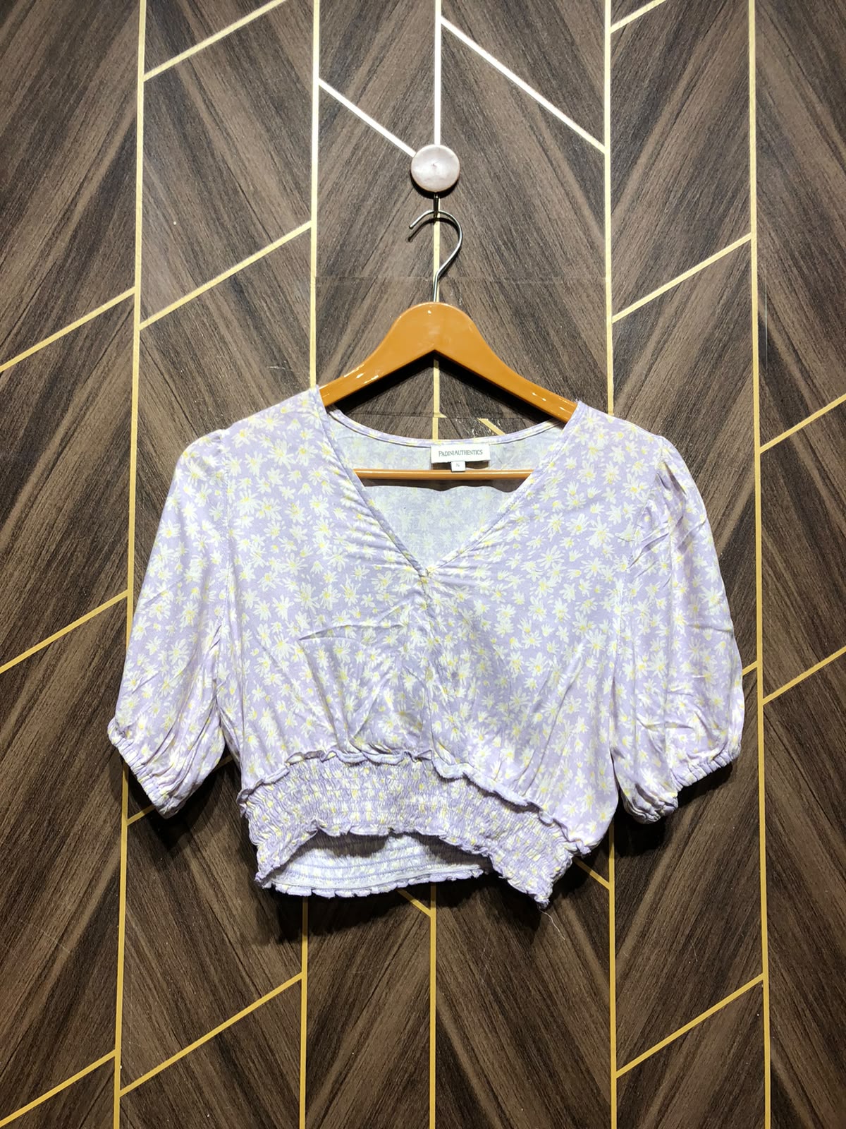 Trendy Linen CropTop Size X Small