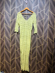 Western Long Maxi Net  Small | Size | Chest 18 | Length 57