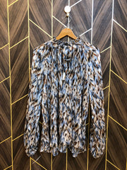 Western Top Chiffon – X-Large Size (Chest: 22, Length: 28 )