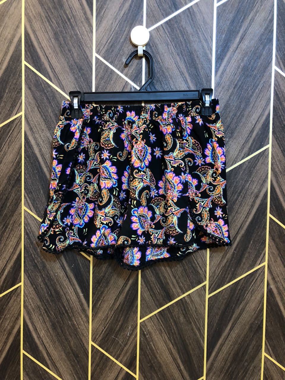 Women Mini Shorts Linen Small | Size Waist 28