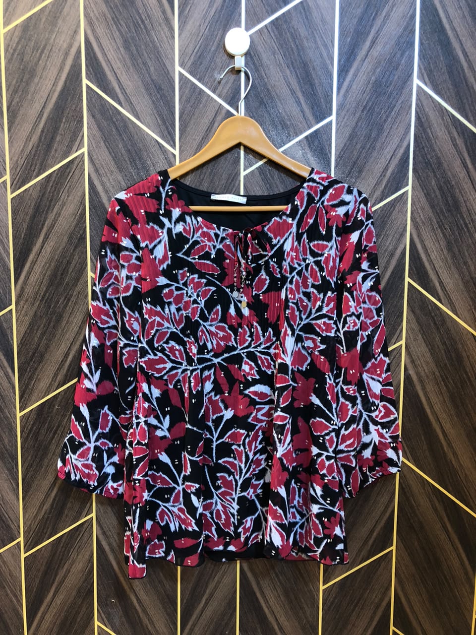 Western Top Chiffon – Medium Size (Chest: 19, Length: 26  )
