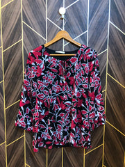 Western Top Chiffon – Medium Size (Chest: 19, Length: 26  )
