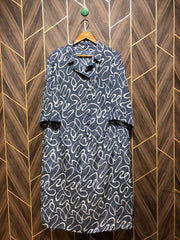 Western Long Maxi Silk XX Large | Size | Chest 21 | Length 45