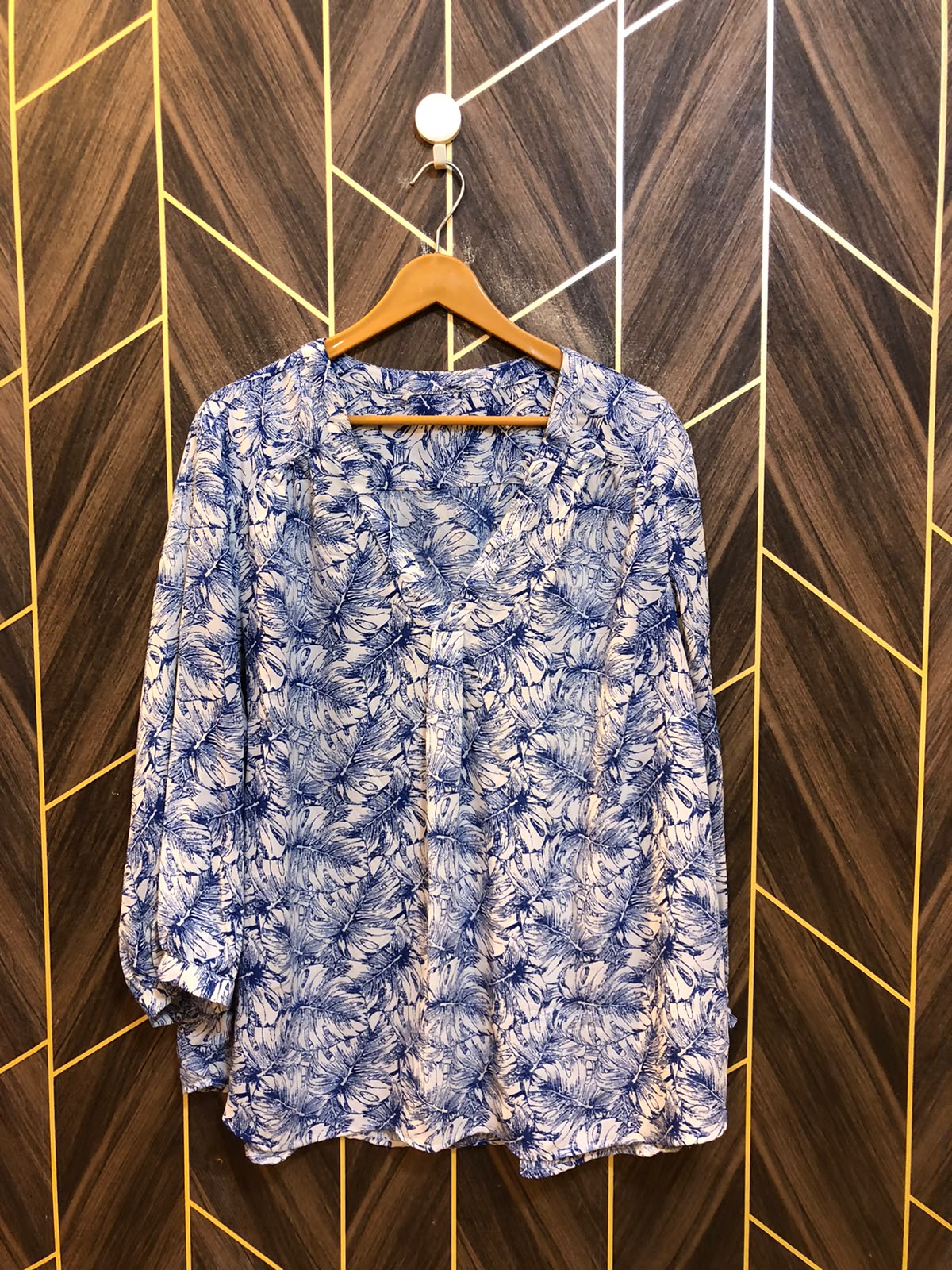 Western Top Chiffon – 5XL Size (Chest: 28, Length: 31)