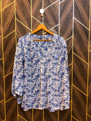 Western Top Chiffon – 5XL Size (Chest: 28, Length: 31)