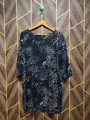 Women Long Shirt Linen Large | Chest 20 | Length 33