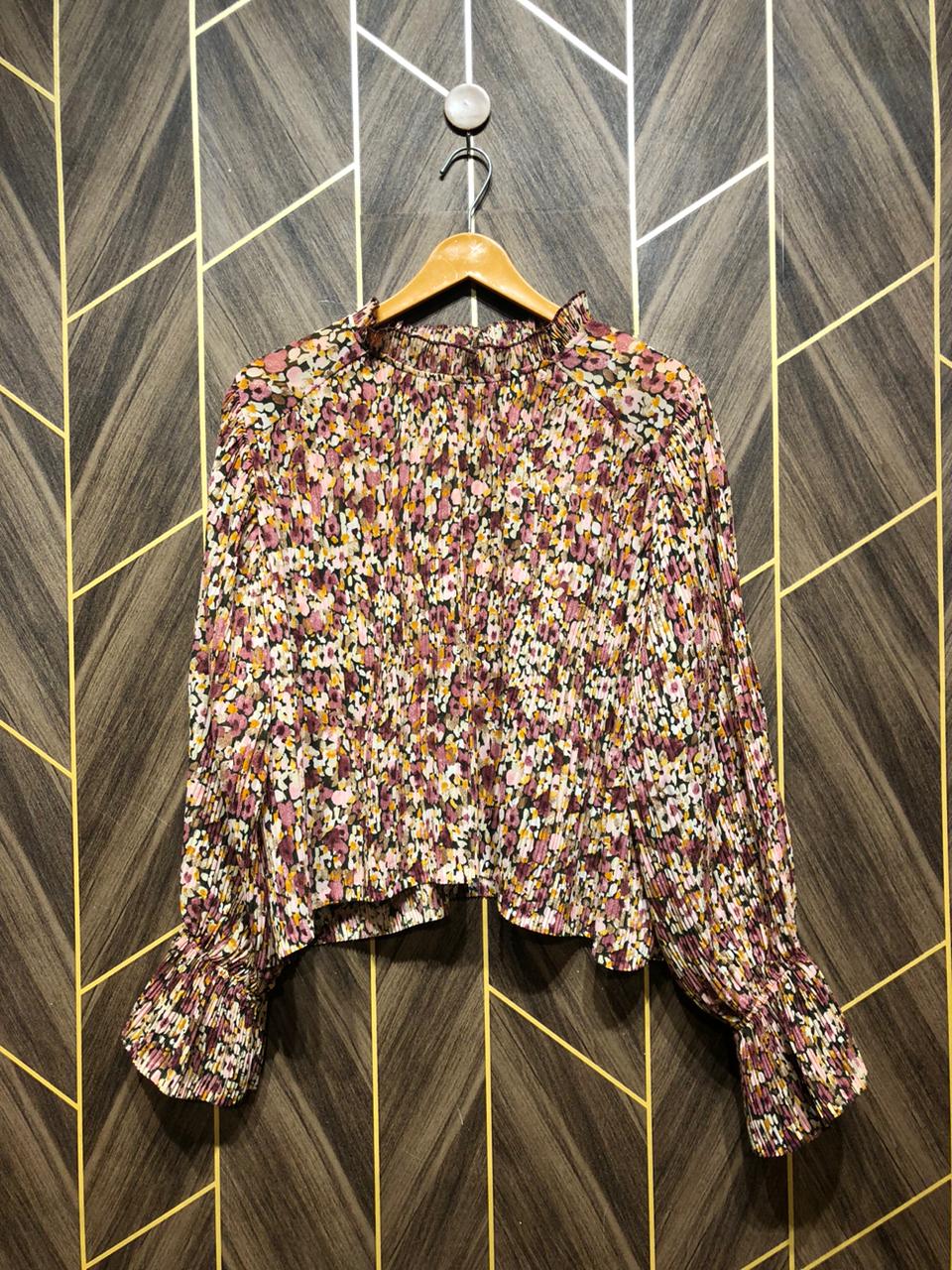 Western Top Chiffon – X-Large Size (Chest: 22 , Length: 22  )
