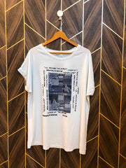 T-Shirt Jersey Large Size Length 29   baggy