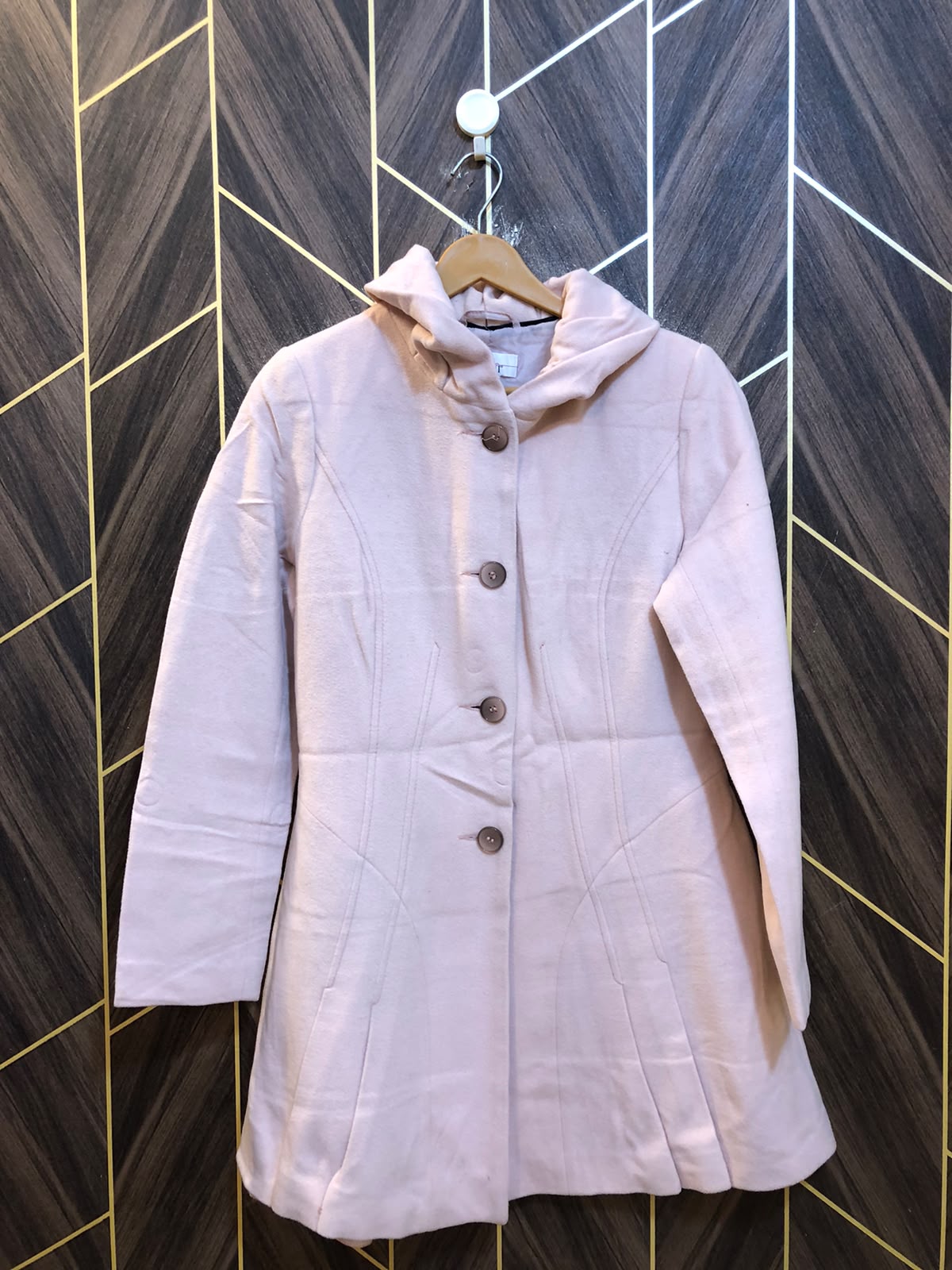 Women Wool Coat Medium | Size | Chest 19 | Length 32