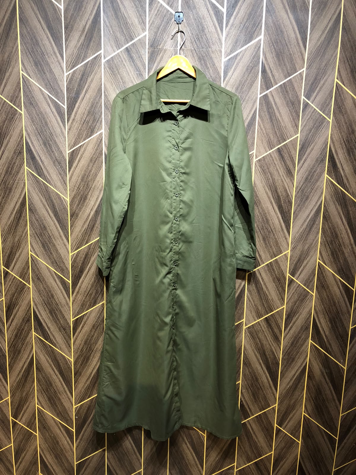Western Long Maxi Cotton silk Large | Size | Chest 20 | Length 50