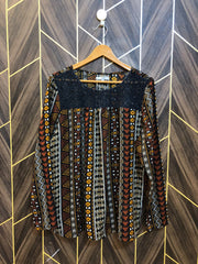 Western Top Chiffon – 1XL Size (Chest: 23, Length: 28)