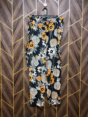 Western Linen Plazo X Large | Size Waist 36 | Length 42