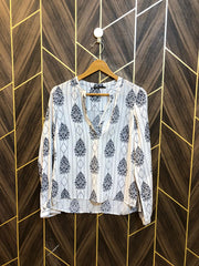 Western Top Chiffon – X-Small Size (Chest: 17, Length: 26 )