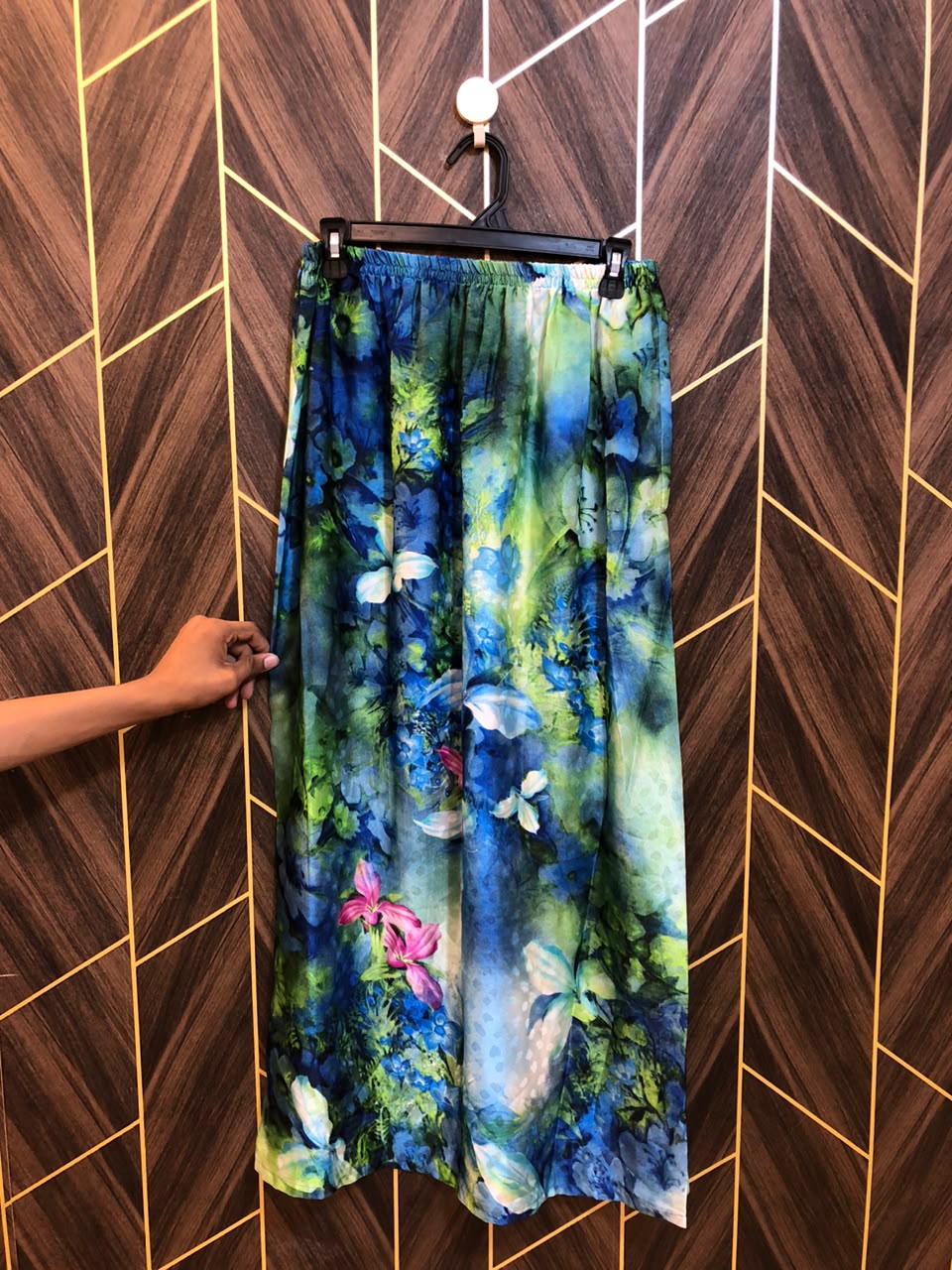Women Chiffon Cord Set baggy  | Shirt Chest 20 | Shirt Length 40 | Skirt Waist 30  | Skirt Length 39